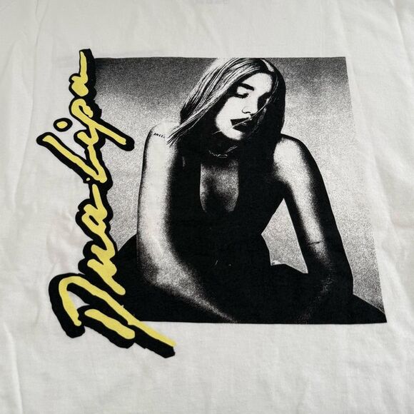 NWT DUA LIPA DON’T START NOW URBAN OUTFITTERS T-SHIRT XXL - Picture 4 of 7